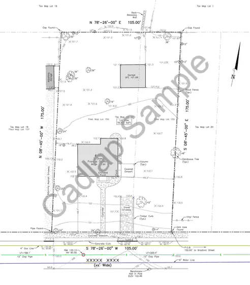 Drafting detail sheet sample drawing